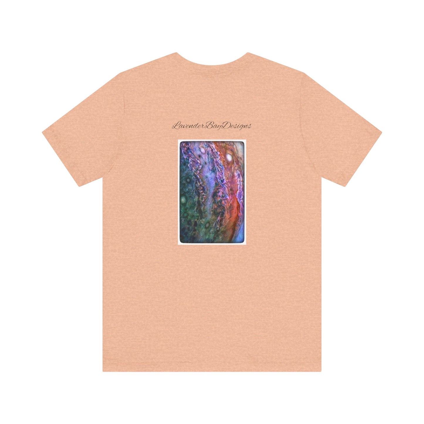 Marbled Pastel Unisex Jersey Short Sleeve Tee