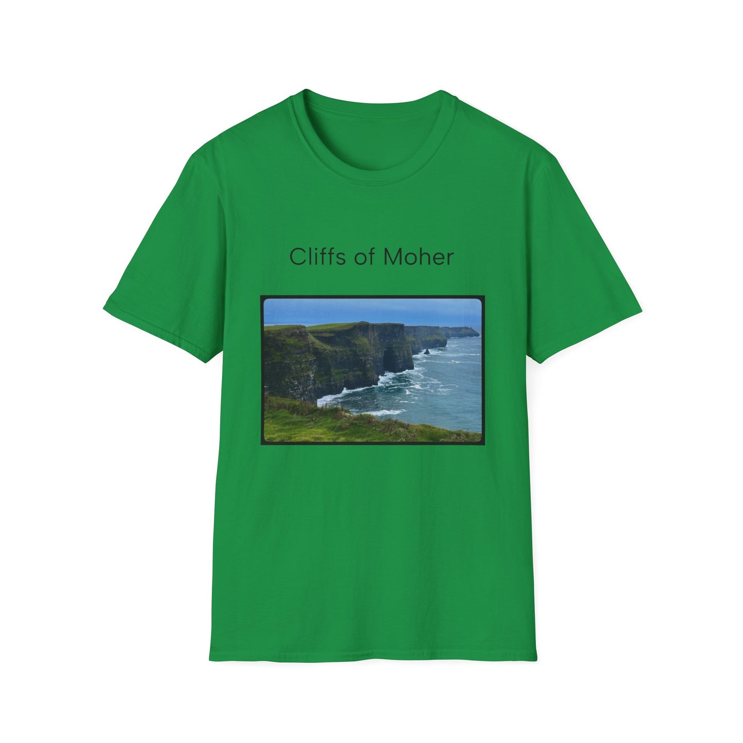 Ireland cliffs of Moher Unisex Softstyle T-Shirt