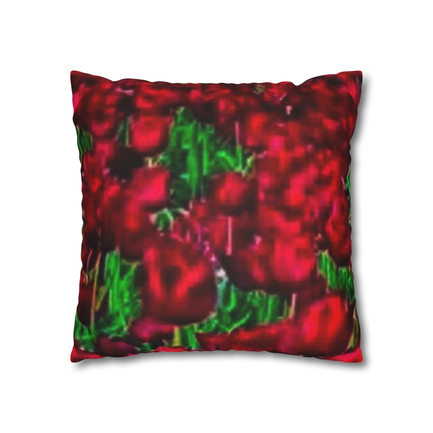 Spun Polyester Square Pillowcase