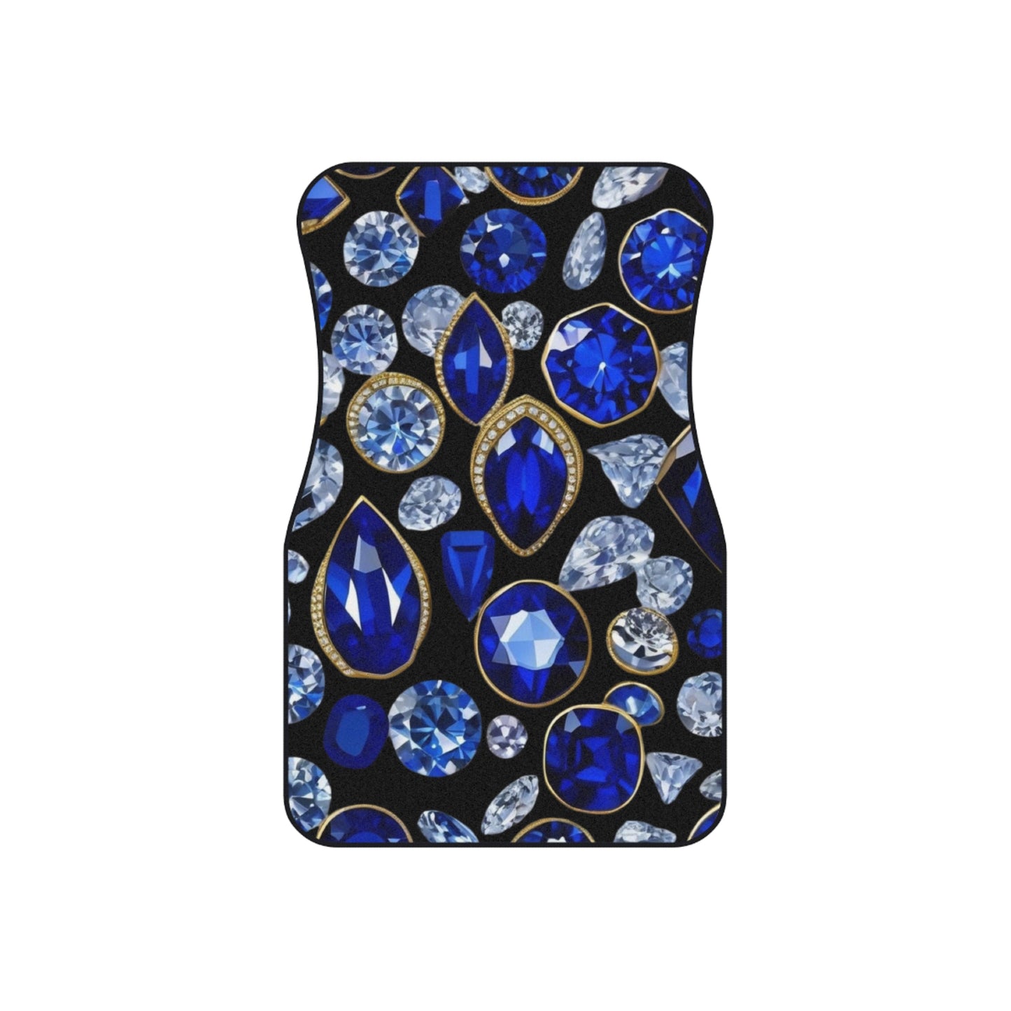 Diamonds and Sapphires Car Mats (Set of 4)