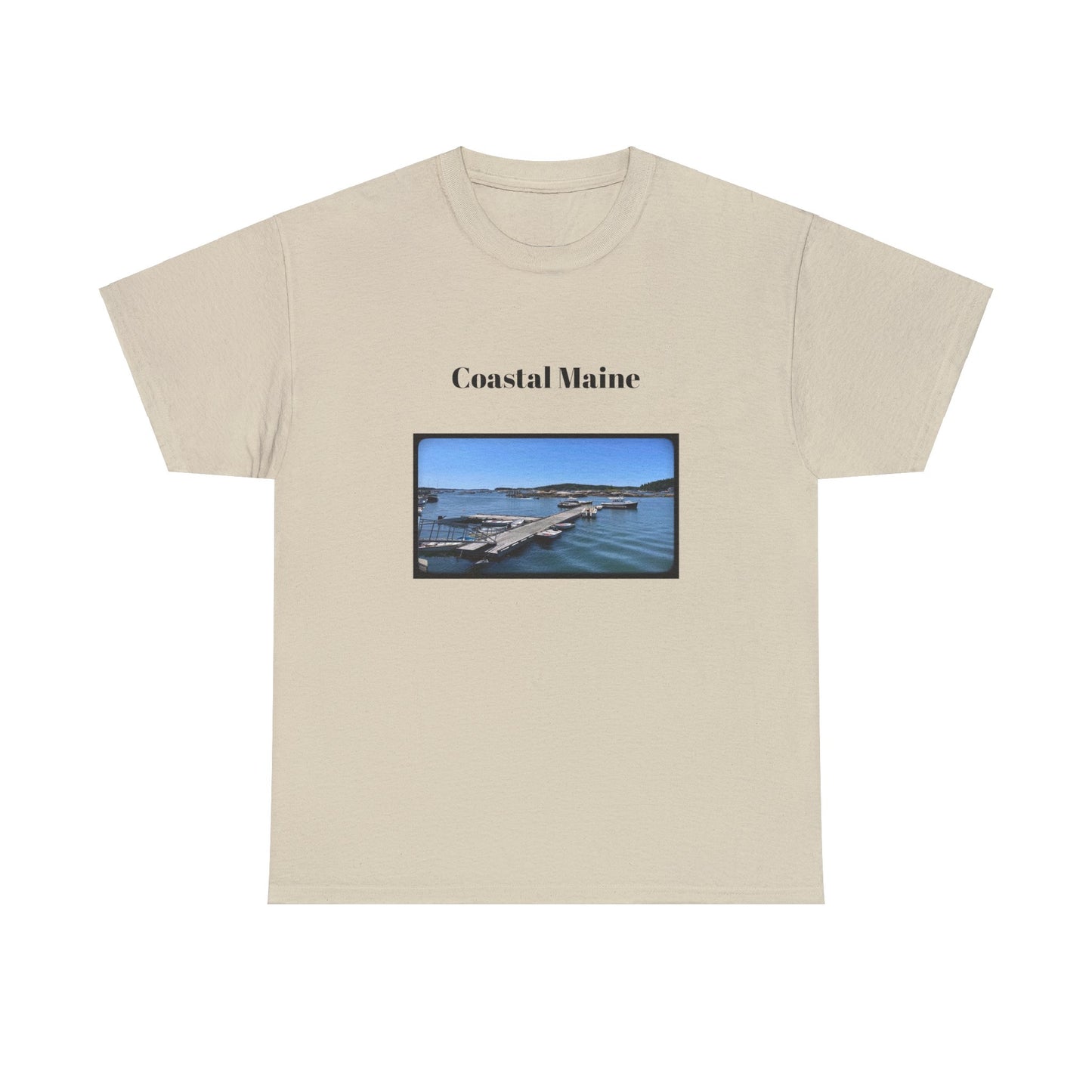 Maine Pier Unisex Heavy Cotton Tee