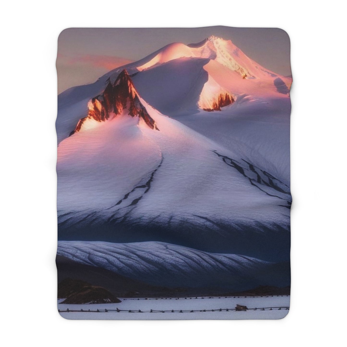 Chile Sherpa Fleece Blanket