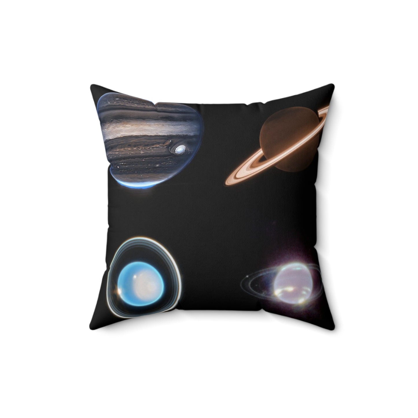 Space Spun Polyester Square Pillow