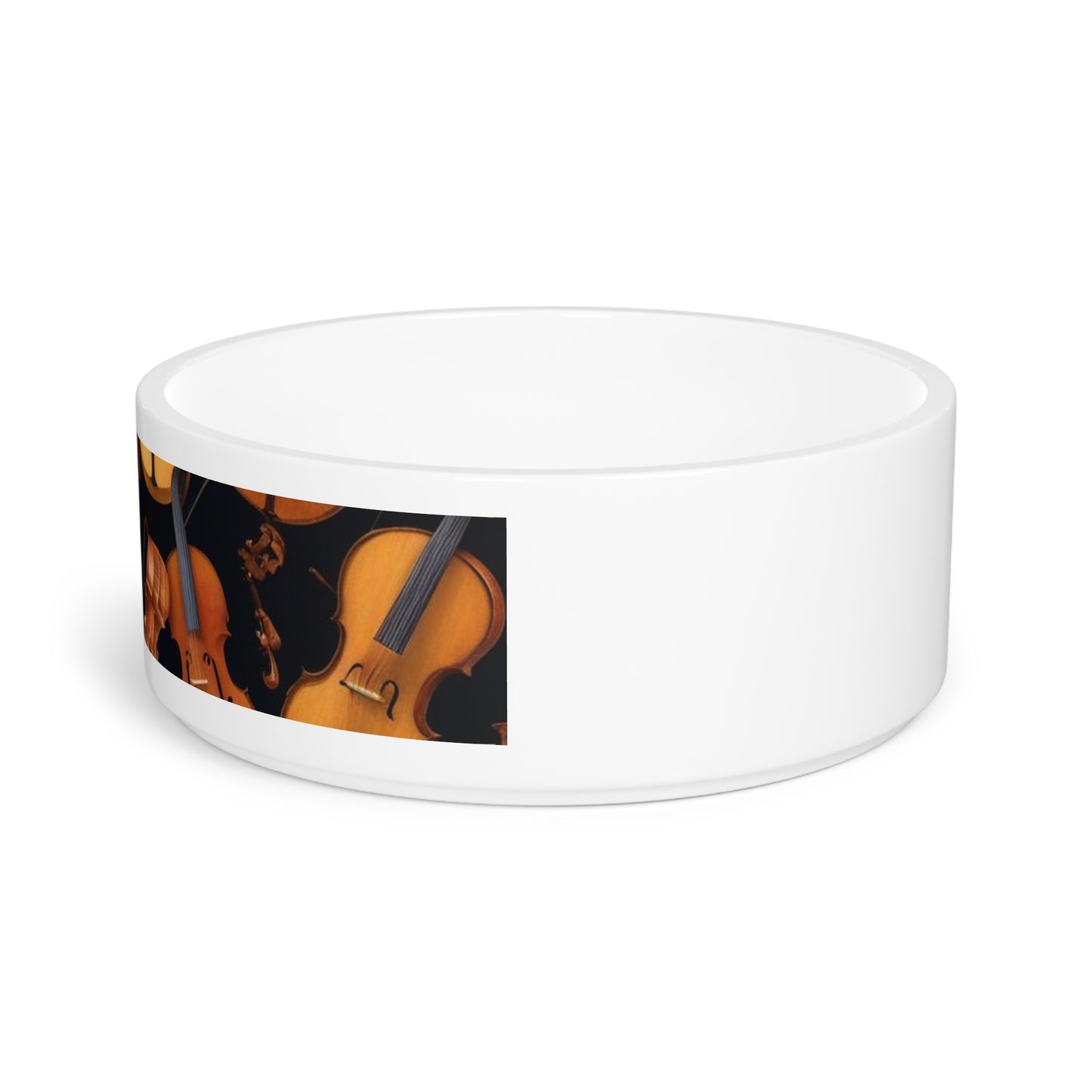 Violin Pet Bowl