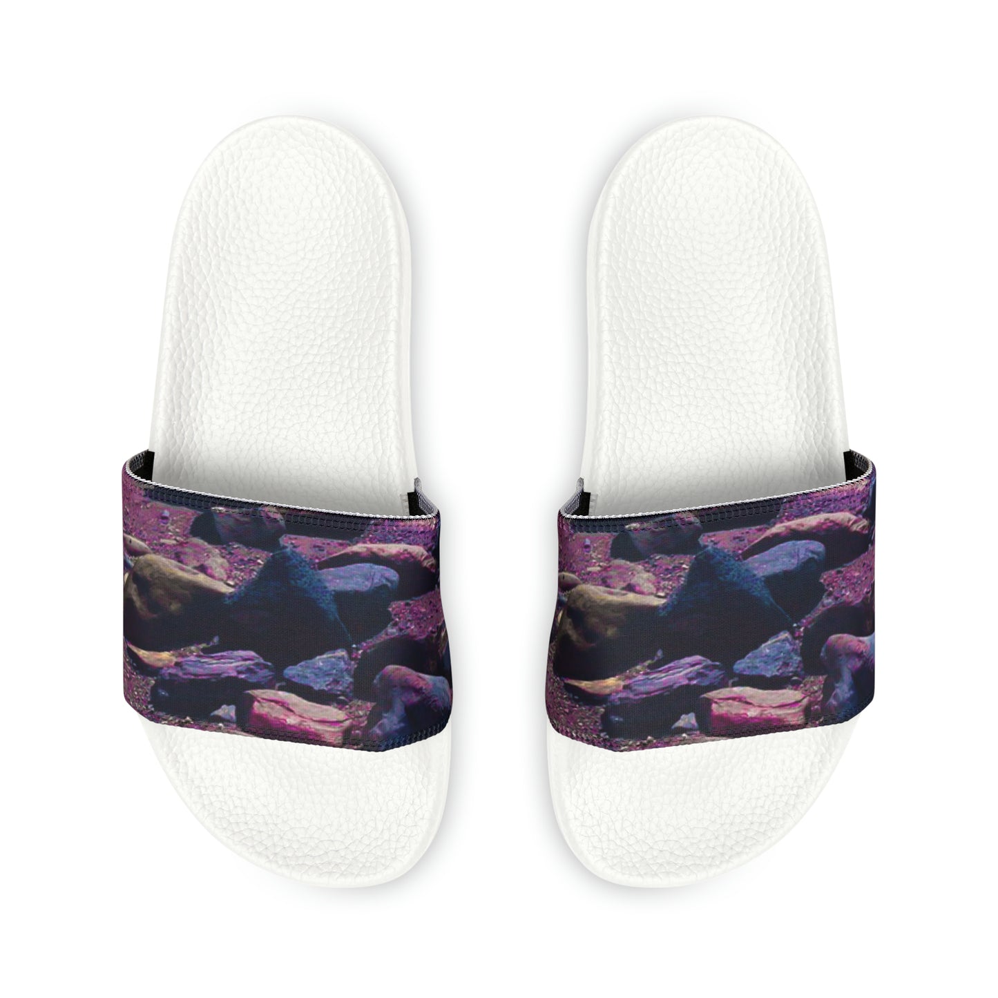 Lavender Bay Women's PU Slide Sandals