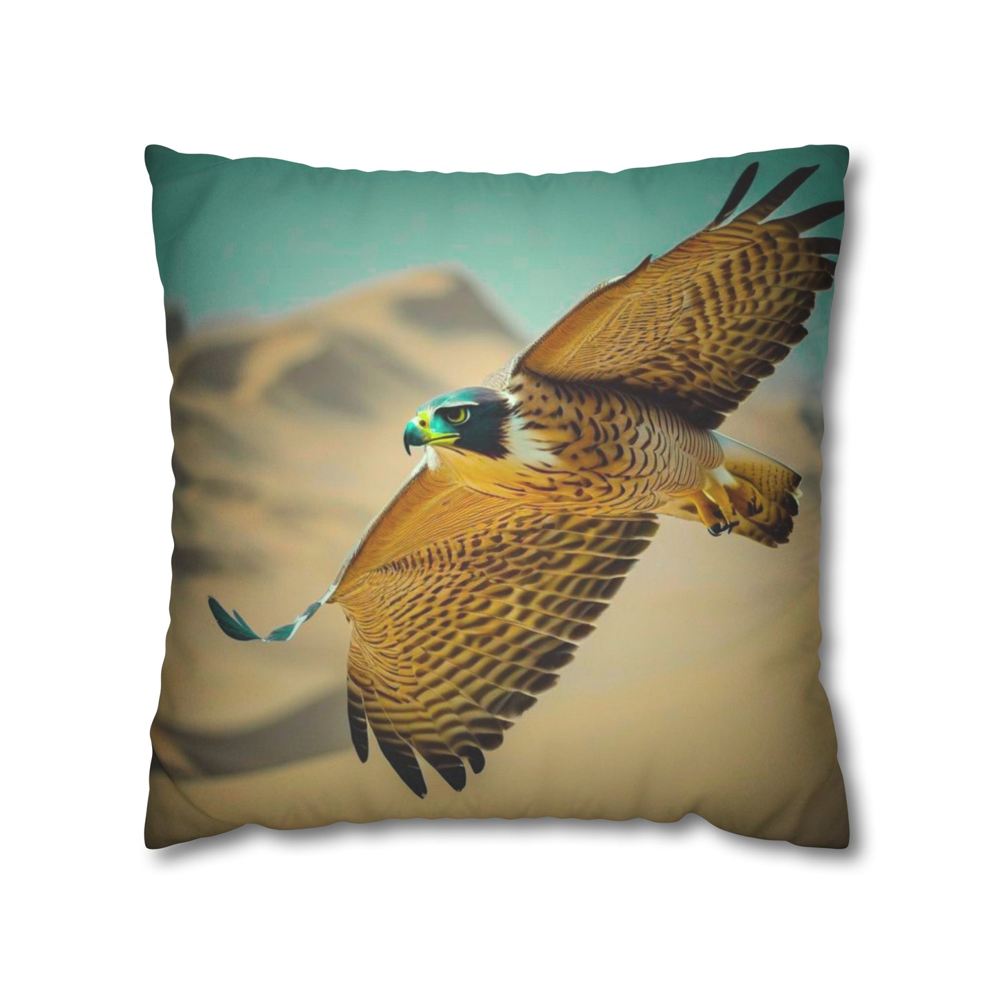 Falcon Faux Suede Square Pillowcase