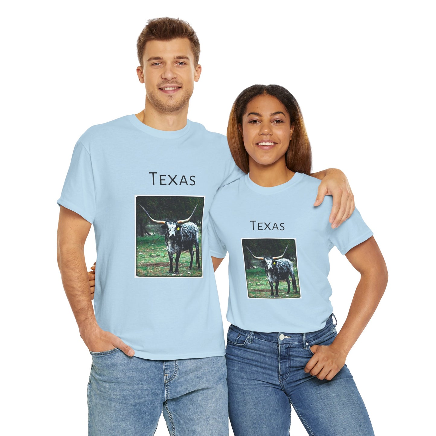 Texas Unisex Heavy Cotton Tee