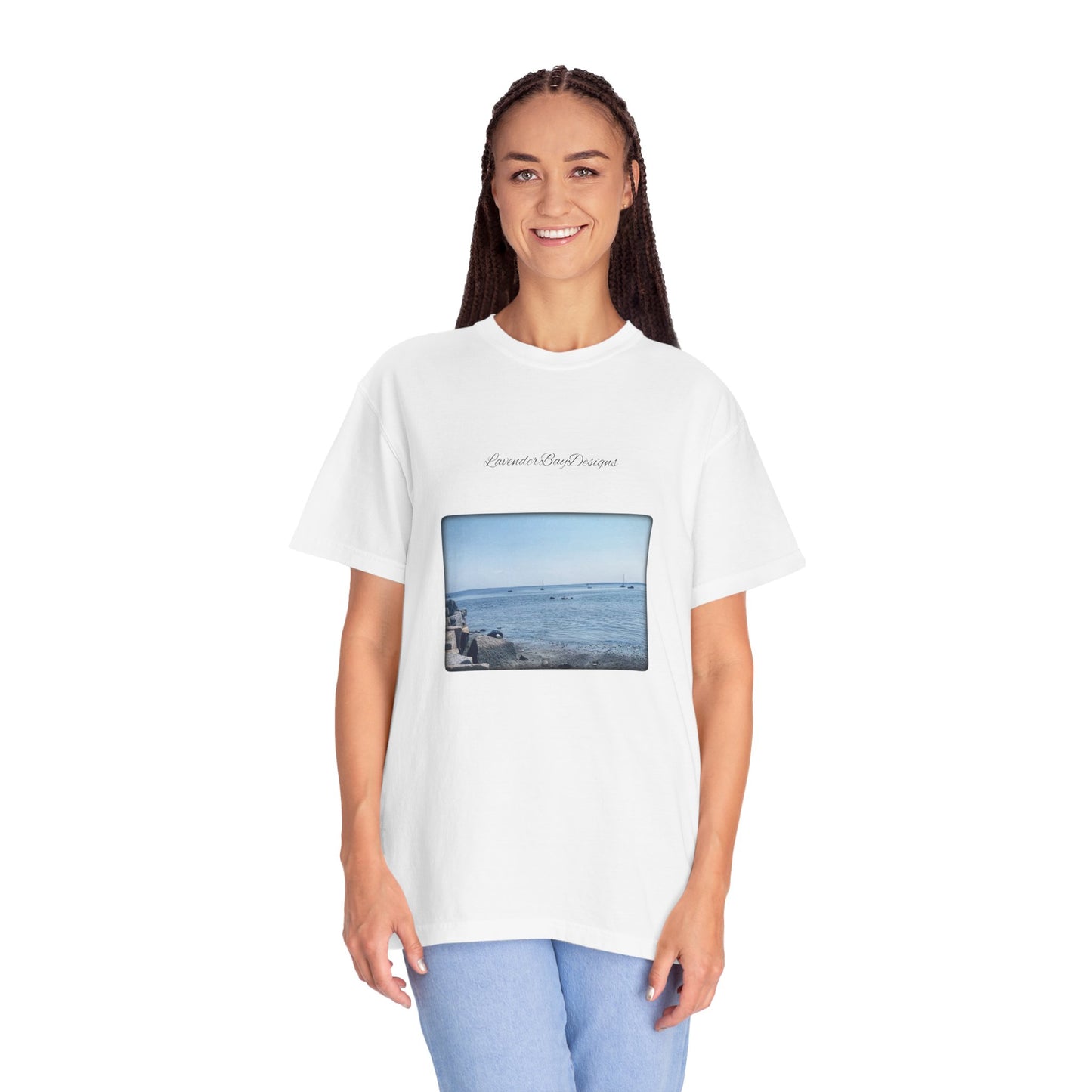 Baby blue Bay  Garment-Dyed T-shirt