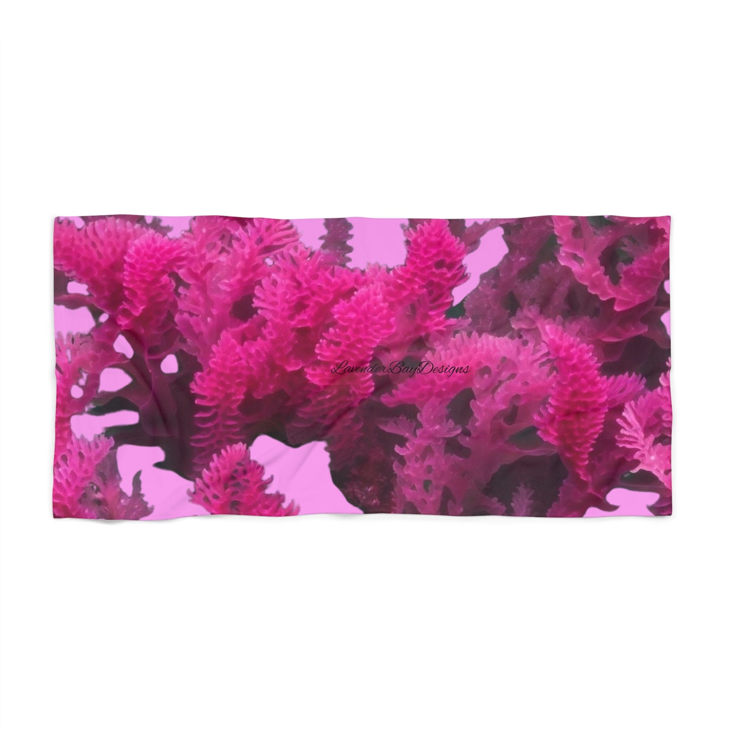 Pinkest Kelp Beach Towel