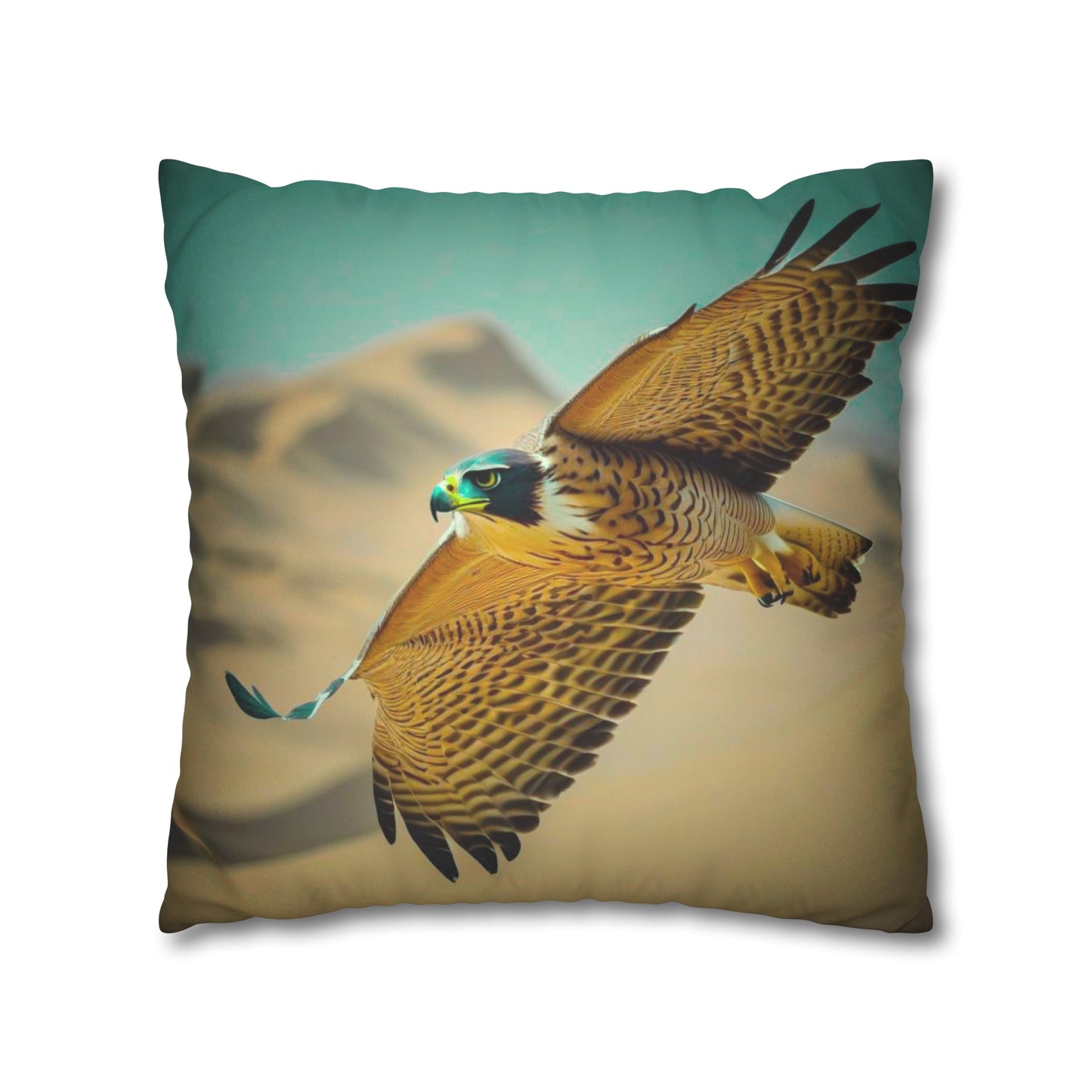 Falcon Faux Suede Square Pillowcase