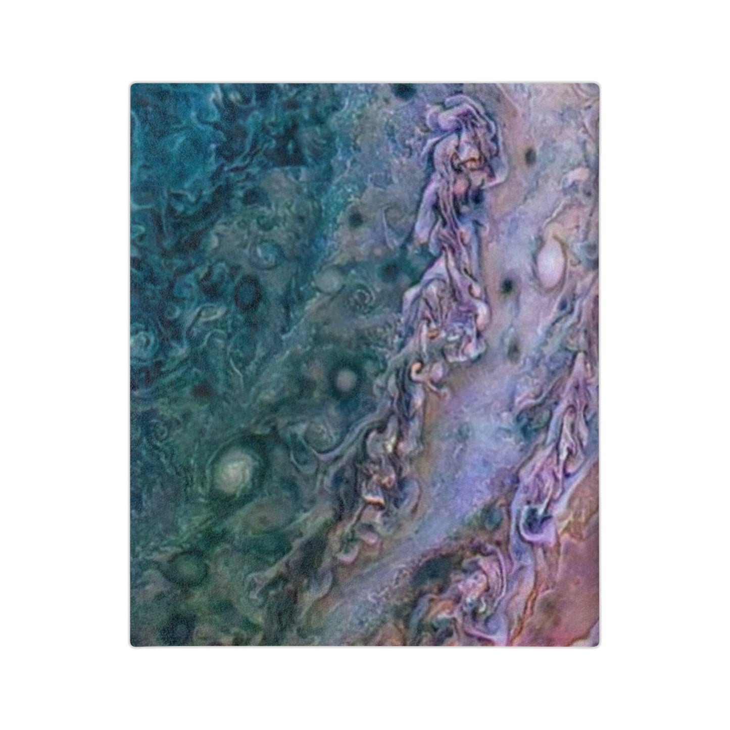 Marbled Pastel Velveteen Microfiber Blanket