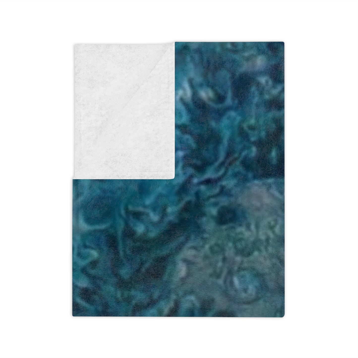 Marbled Pastel Velveteen Microfiber Blanket