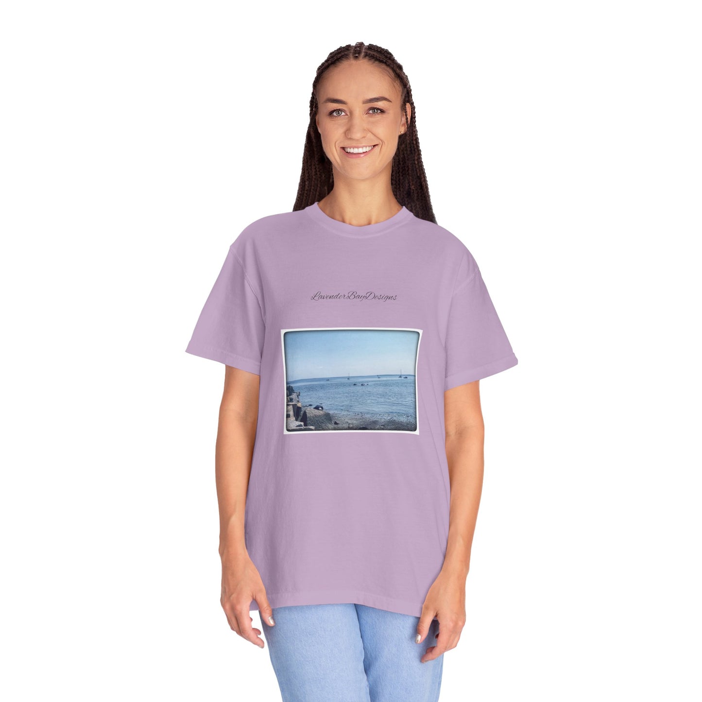 Baby blue Bay  Garment-Dyed T-shirt