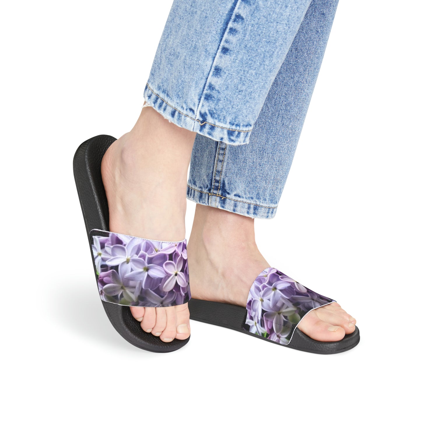 Lilacs Women's PU Slide Sandals