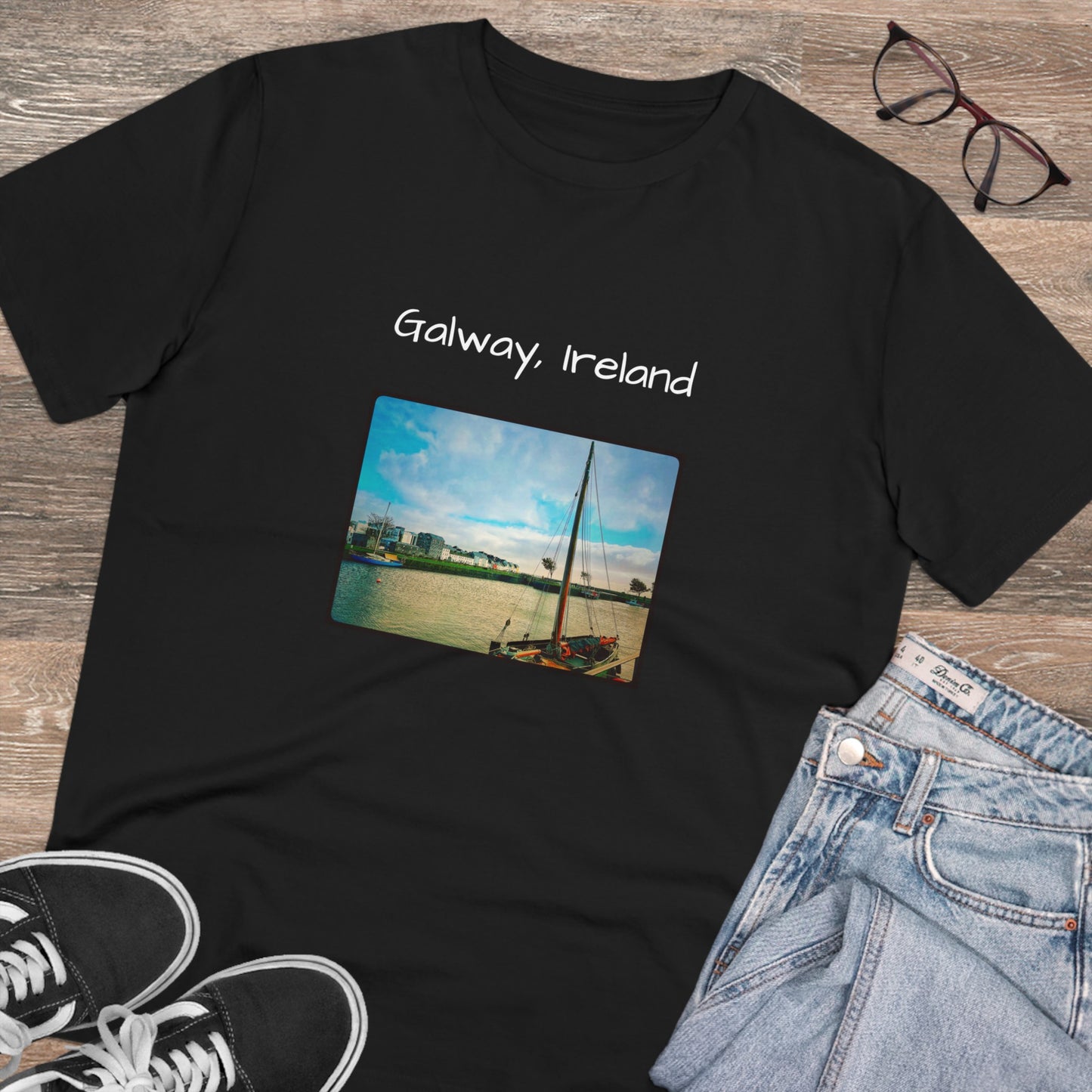 Galway, Ireland Travel Organic Creator T-shirt - Unisex