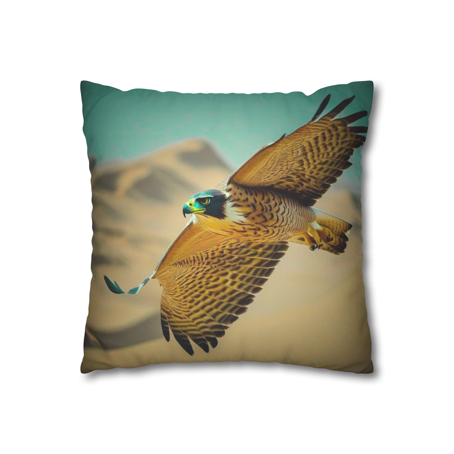 Falcon Faux Suede Square Pillowcase