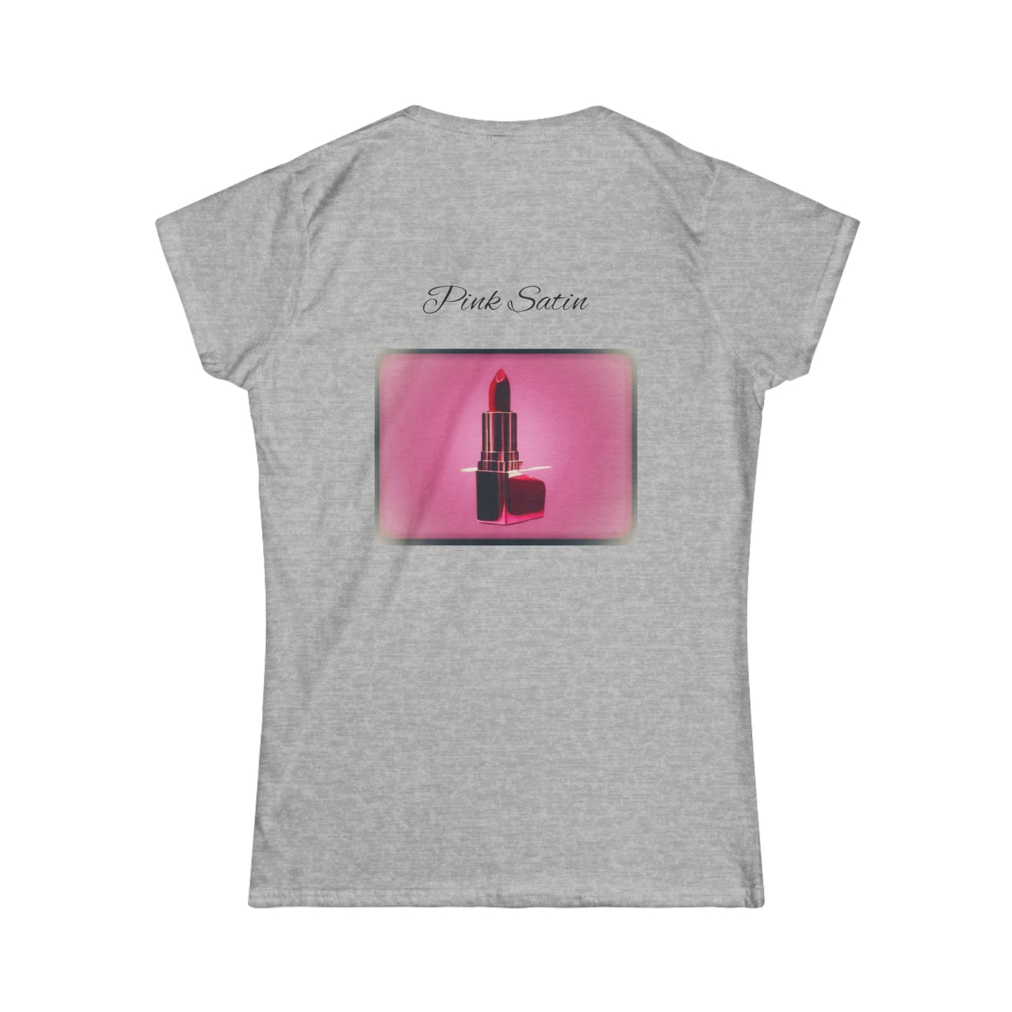 Satin Red and Satin Pink Women's Softstyle Tee