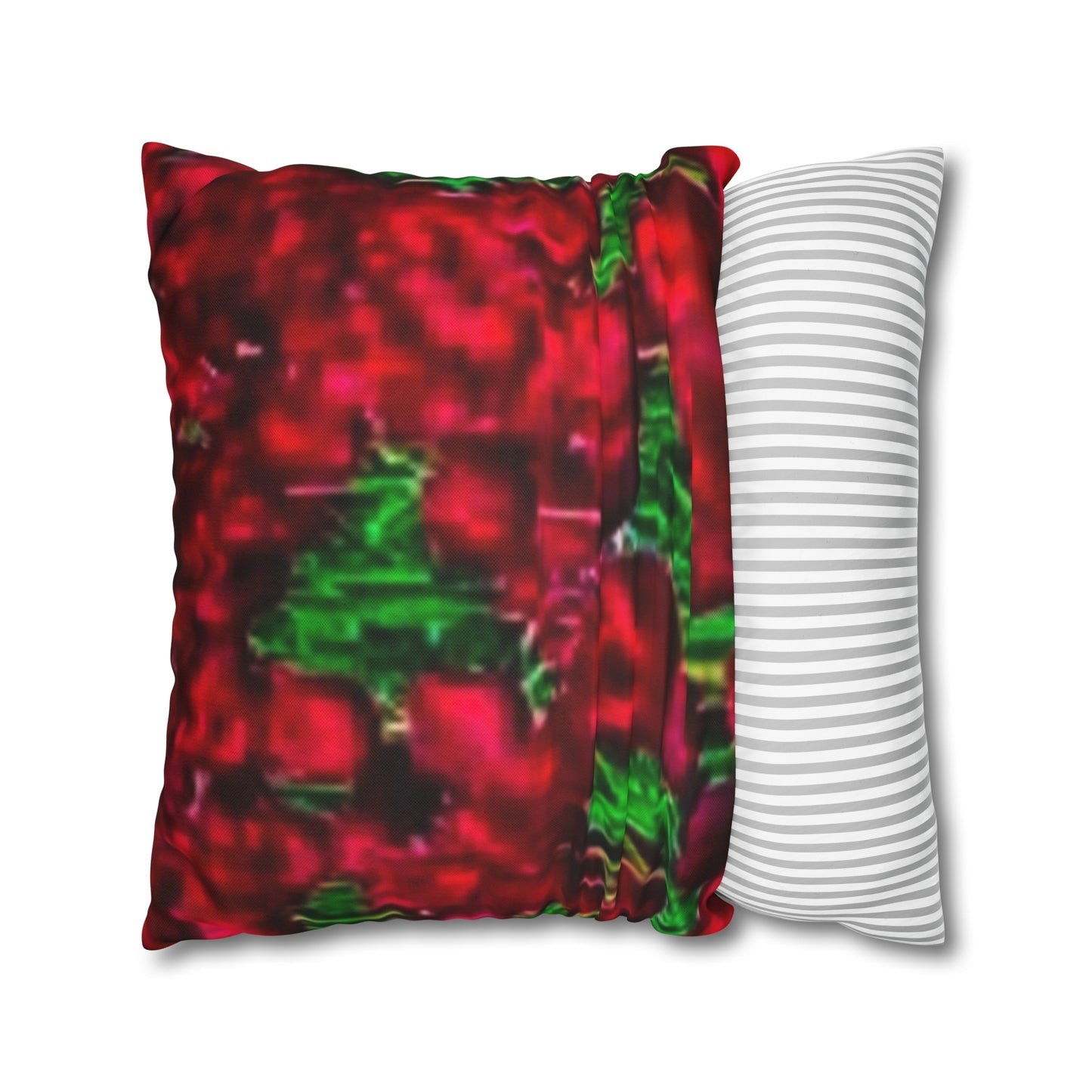 Spun Polyester Square Pillowcase