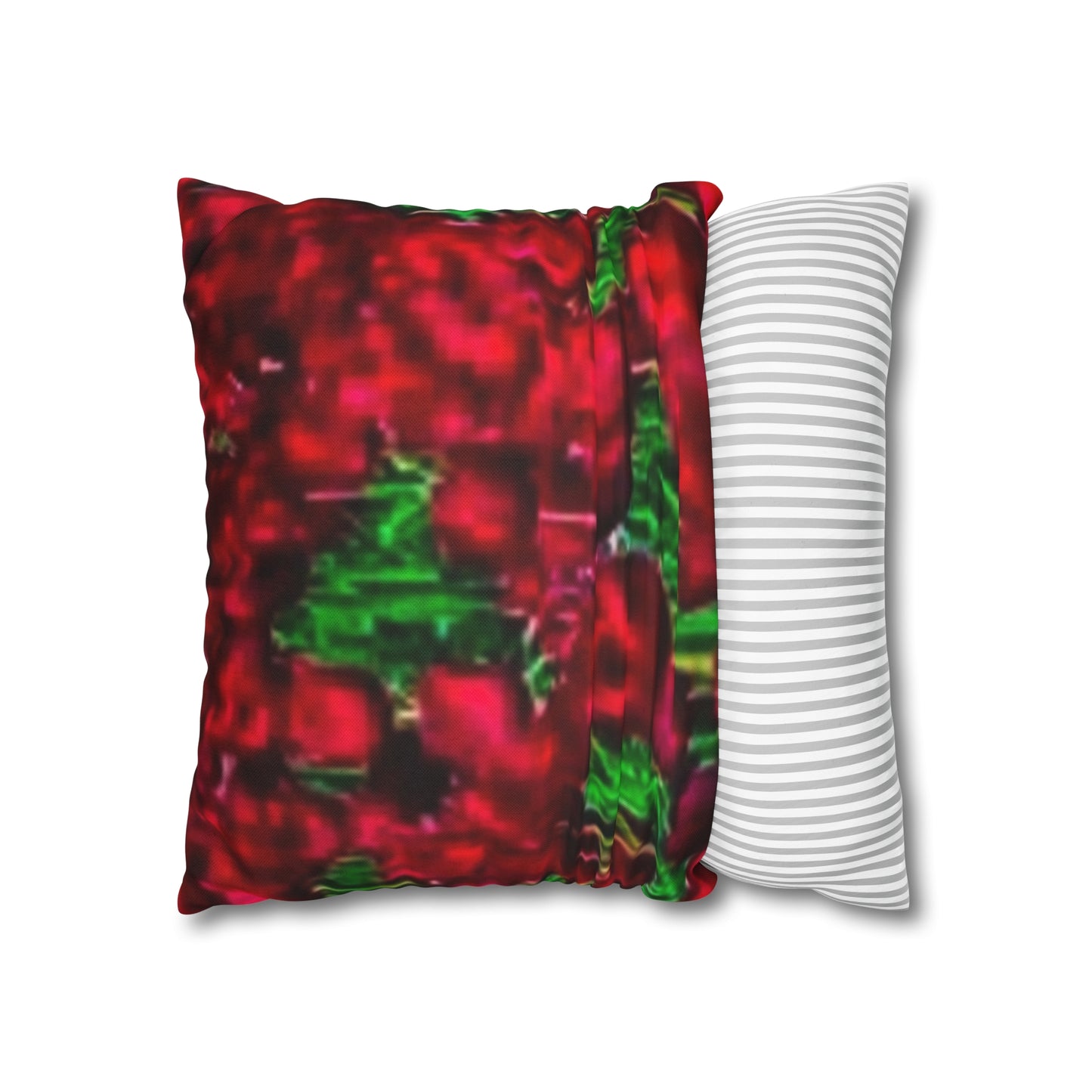 Spun Polyester Square Pillowcase