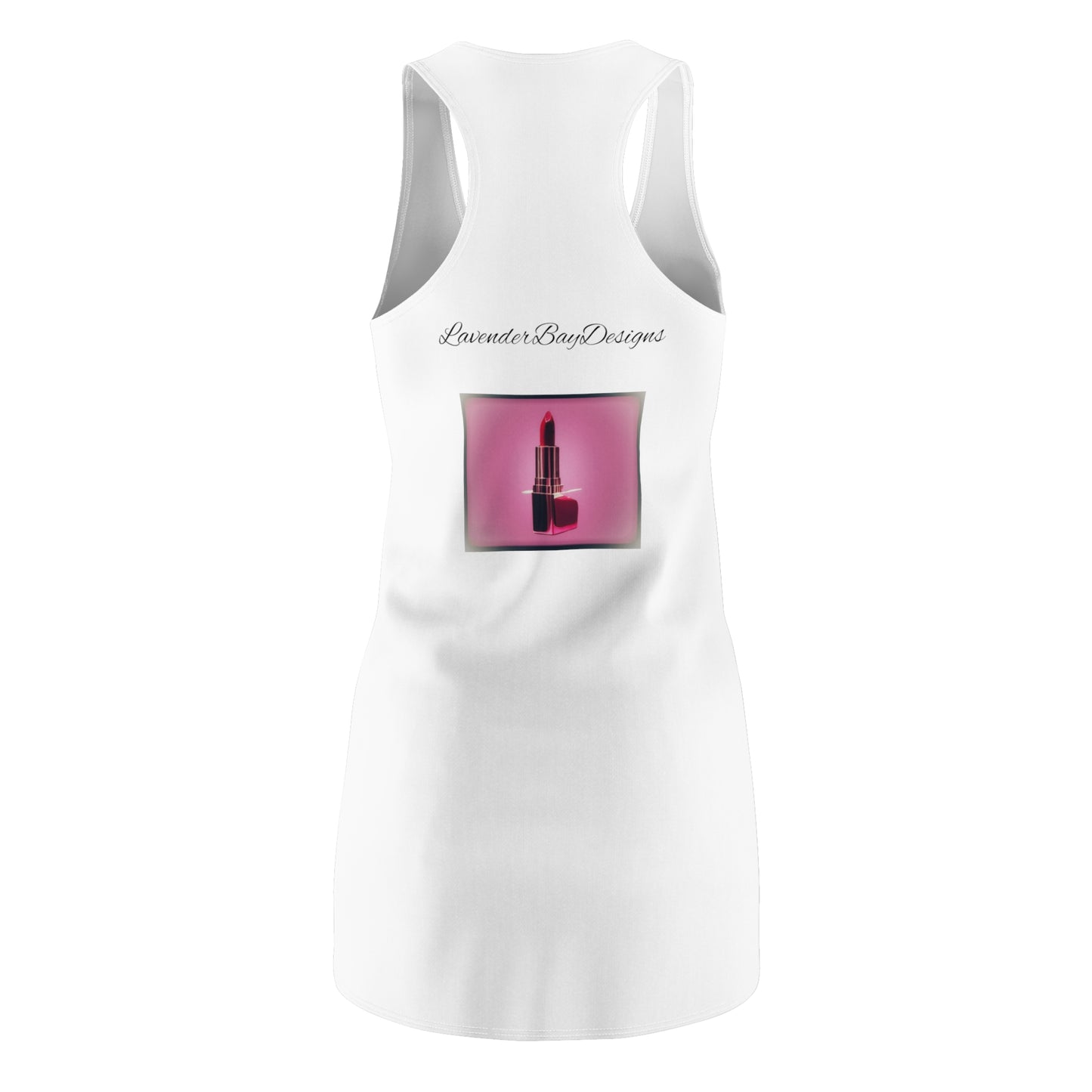 Night Pink Women's Cut & Sew Racerback Dress (AOP)