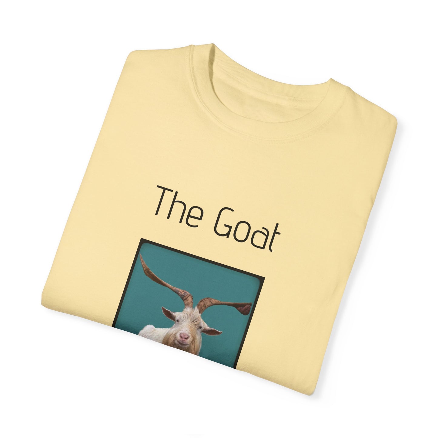 The Goat Unisex Garment-Dyed T-shirt