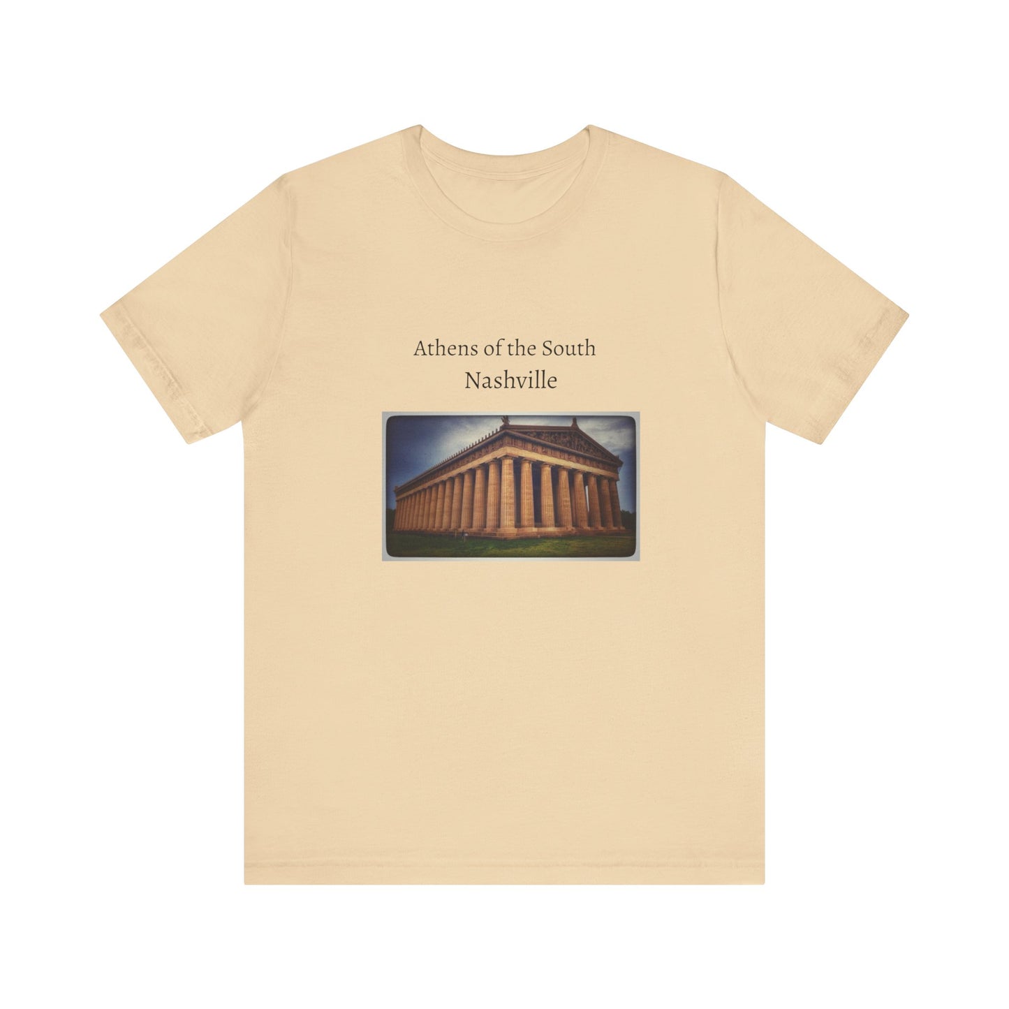 Athens of the South Two Sided Print Unisex Jersey Short Sleeve Tee