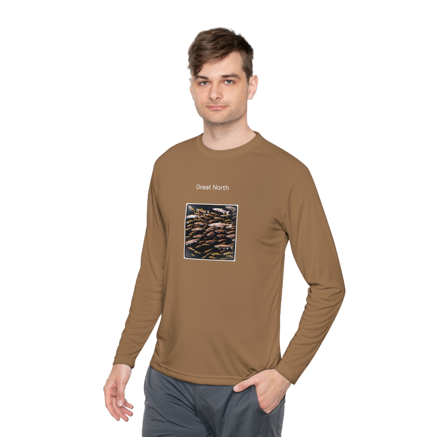 Great North Unisex Lightweight Long Sleeve Tee