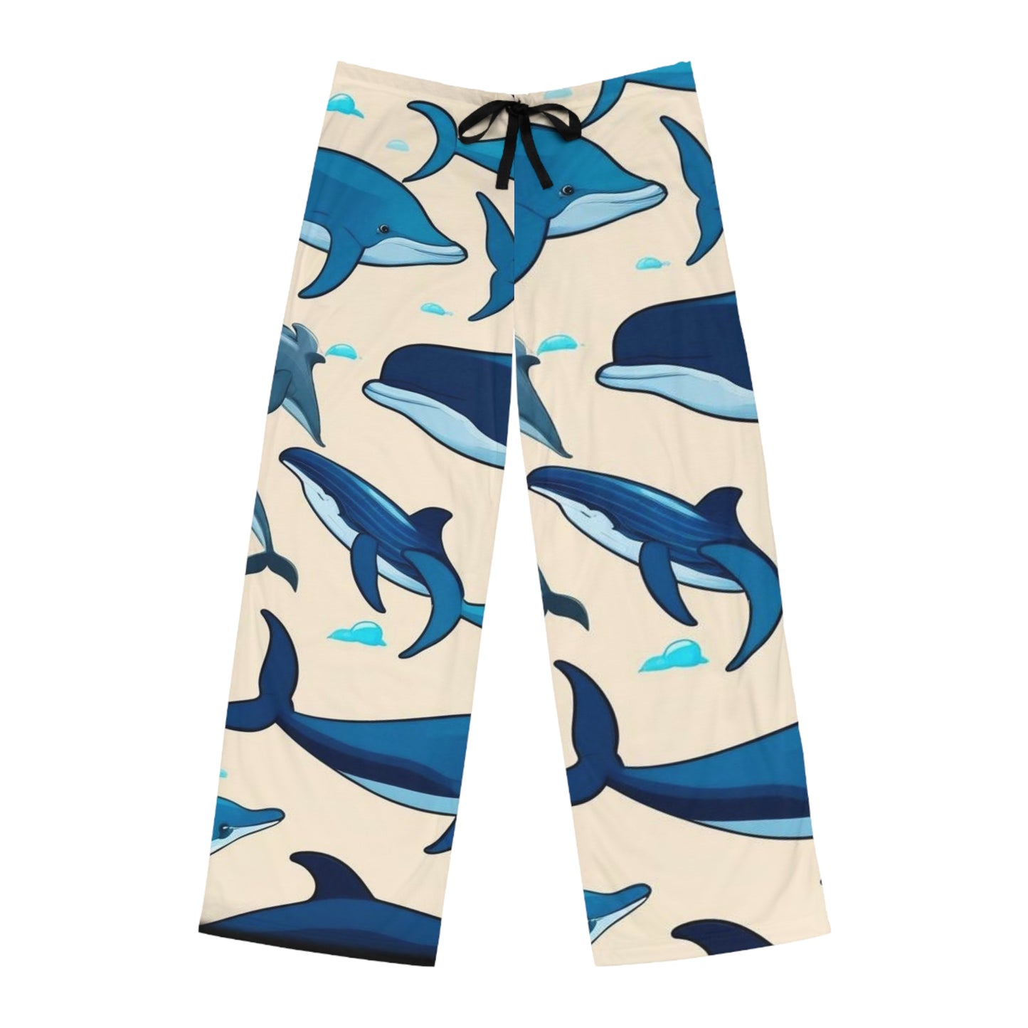 Whales  Pajama Pants (AOP)