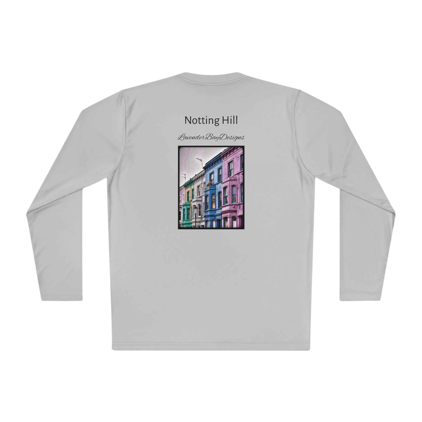 London 2 sides Unisex Lightweight Long Sleeve Tee