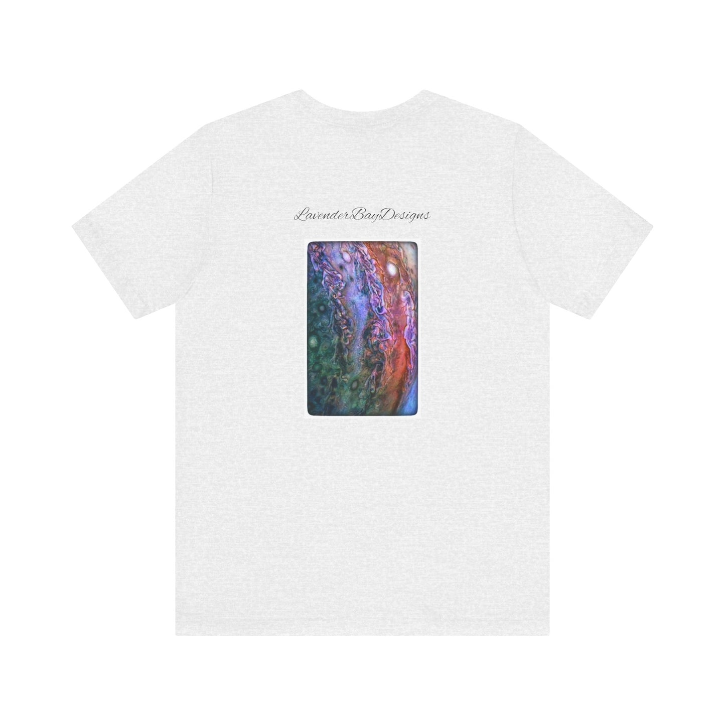 Marbled Pastel Unisex Jersey Short Sleeve Tee