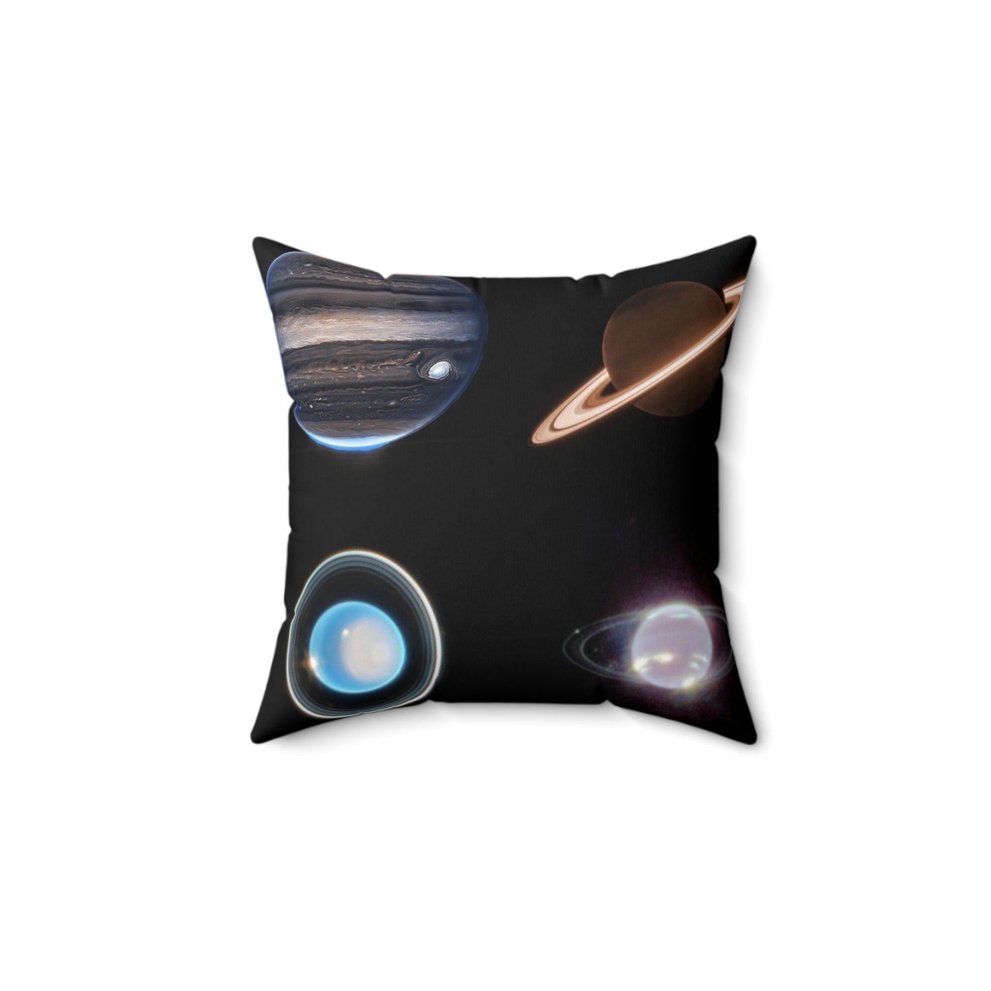 Space Spun Polyester Square Pillow