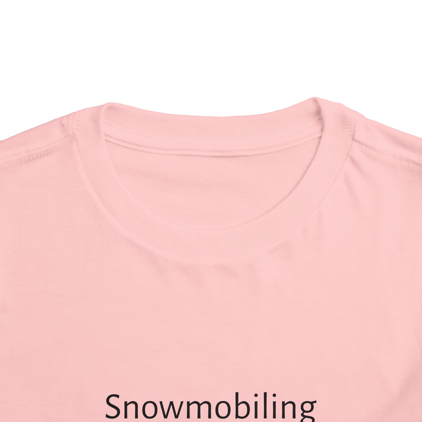 Snowmobiling Toddler Short Sleeve Tee