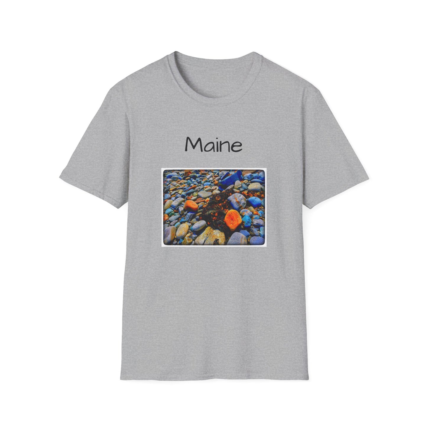 Maine Coastal Earth Unisex Softstyle T-Shirt now 30% off at checkout!