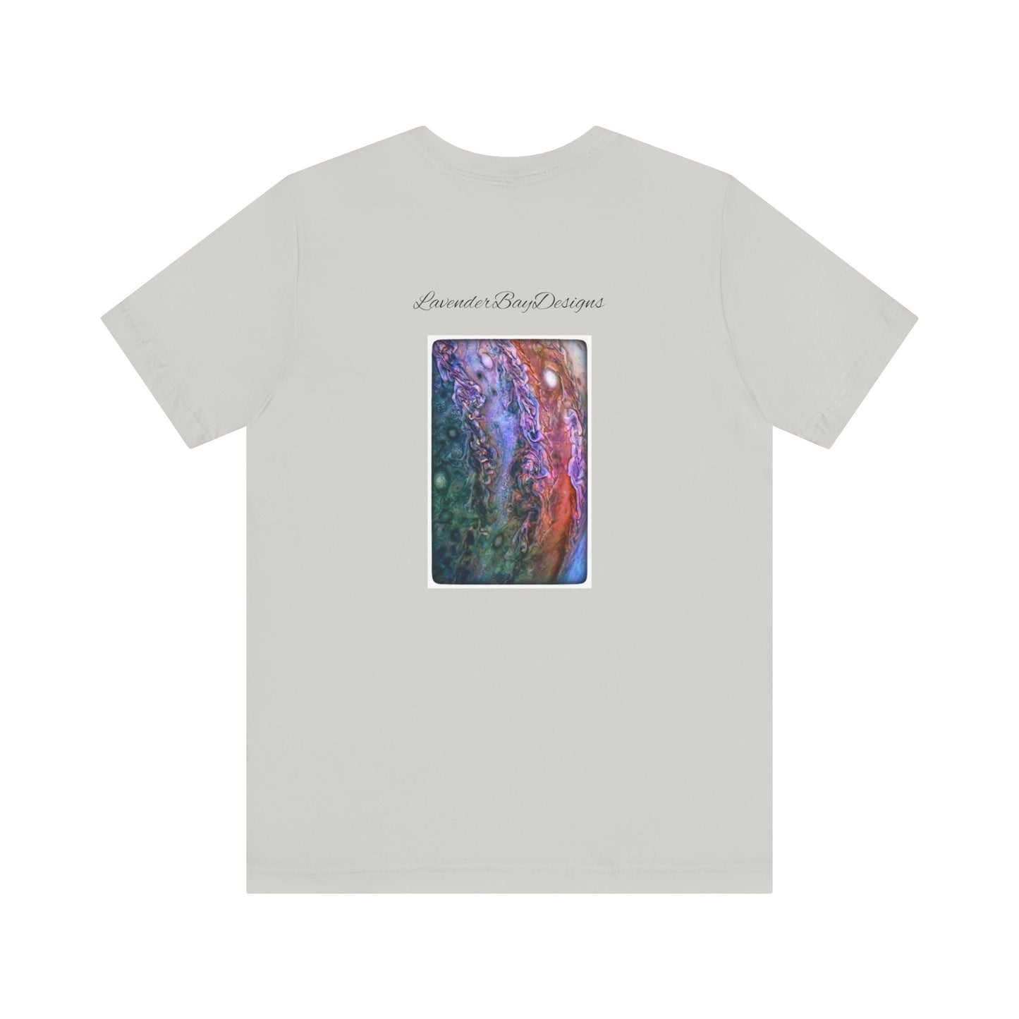 Marbled Pastel Unisex Jersey Short Sleeve Tee