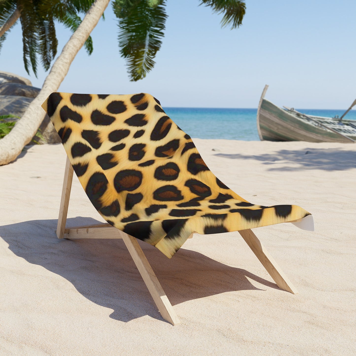 Cheetah Beach Towel