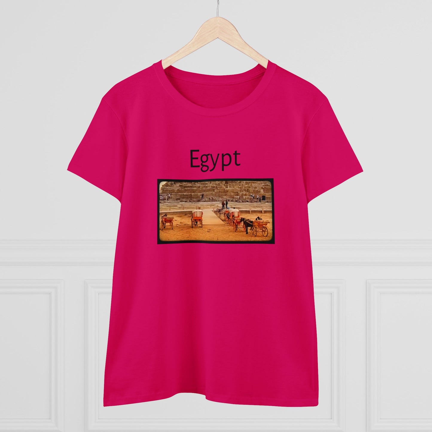 Egypt Women's Midweight Cotton Tee