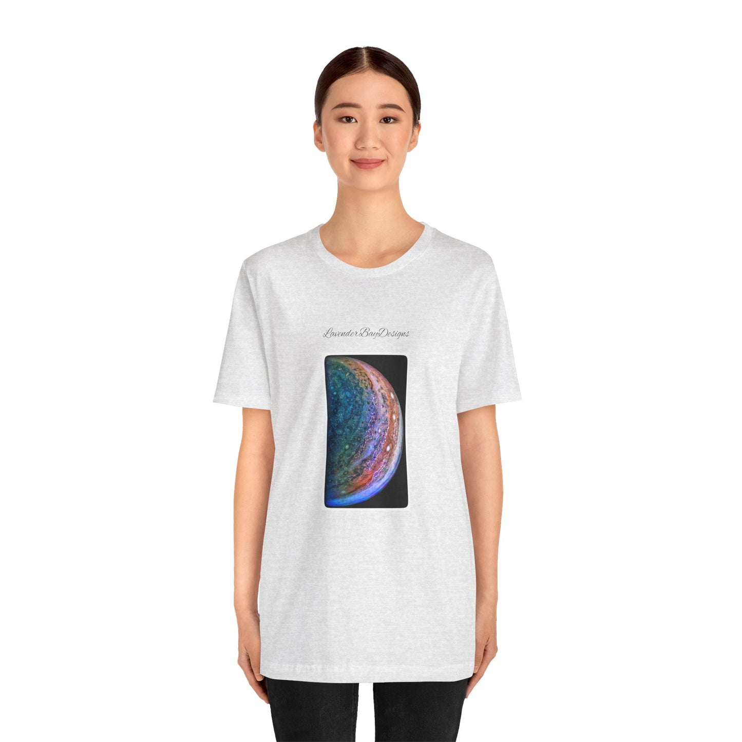 Marbled Pastel Unisex Jersey Short Sleeve Tee