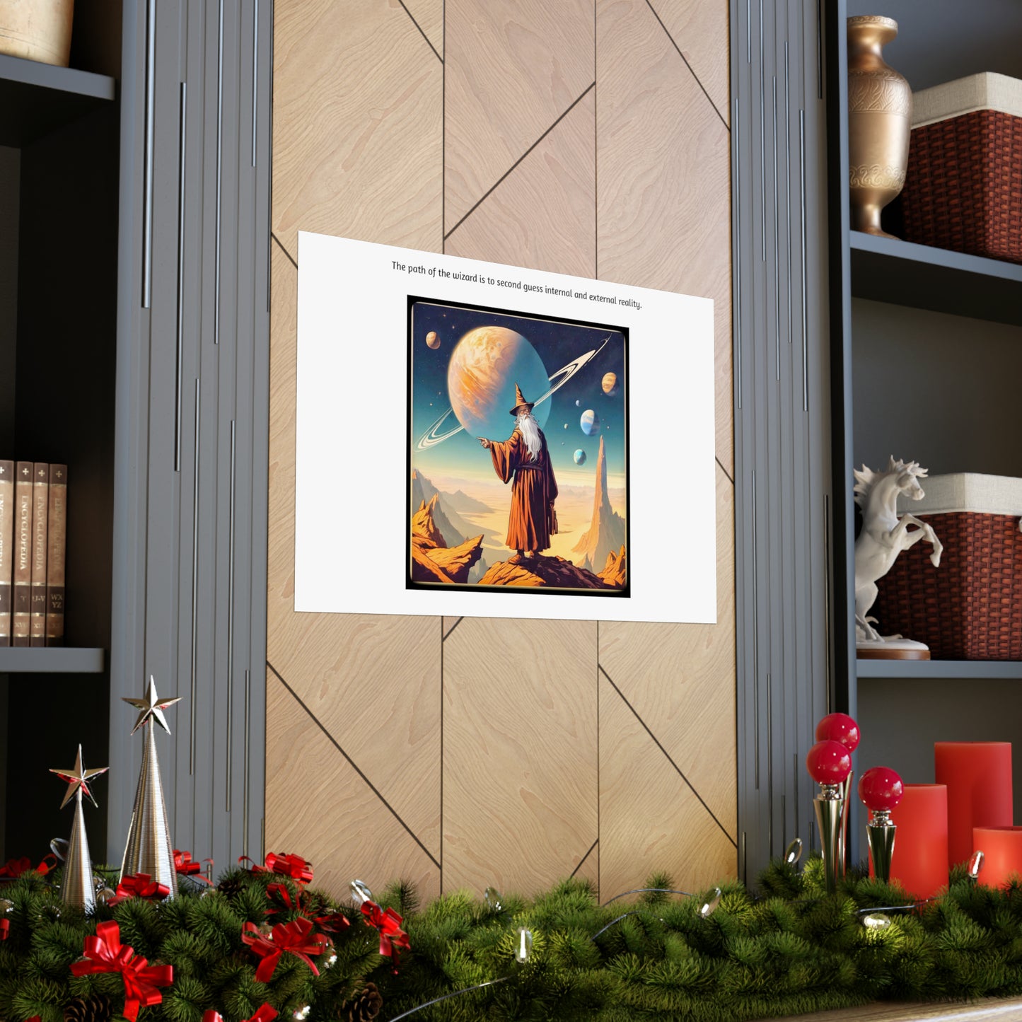 Wizard Matte Horizontal Posters