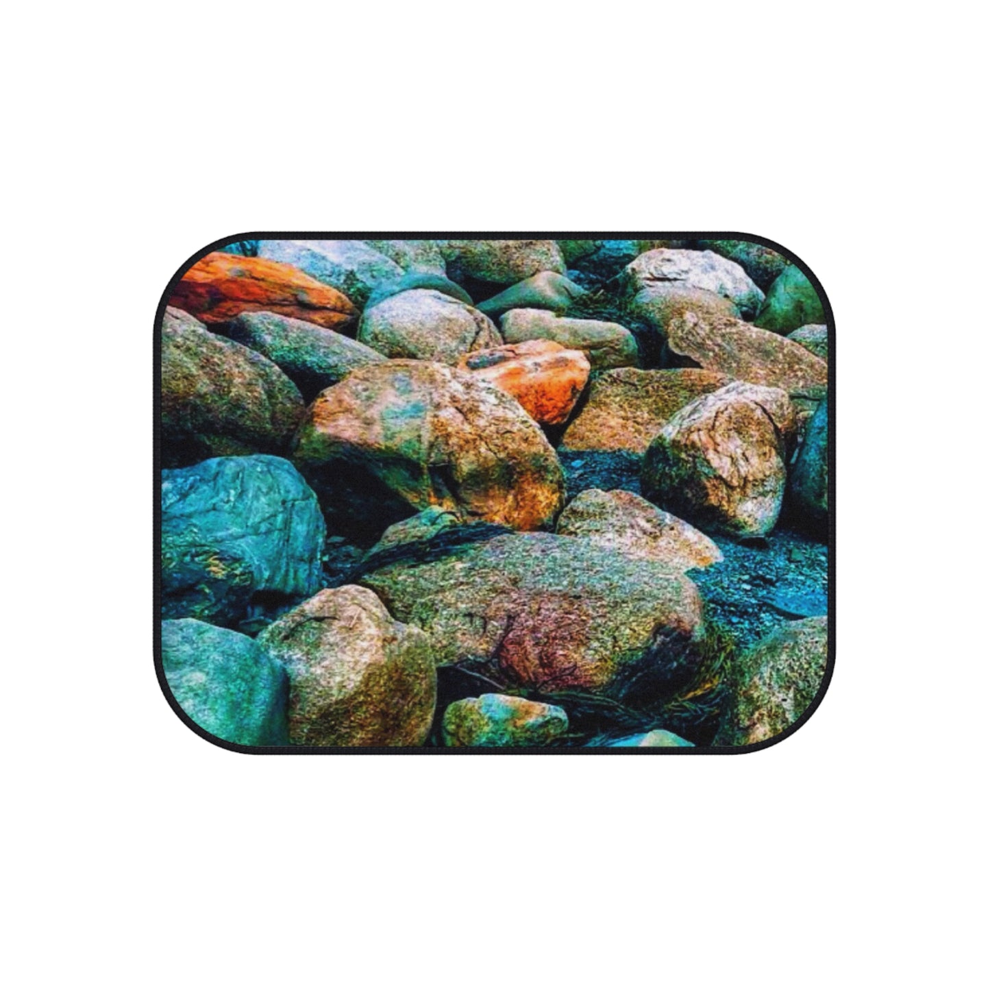 Ocean Rocks Car Mats (Set of 4)