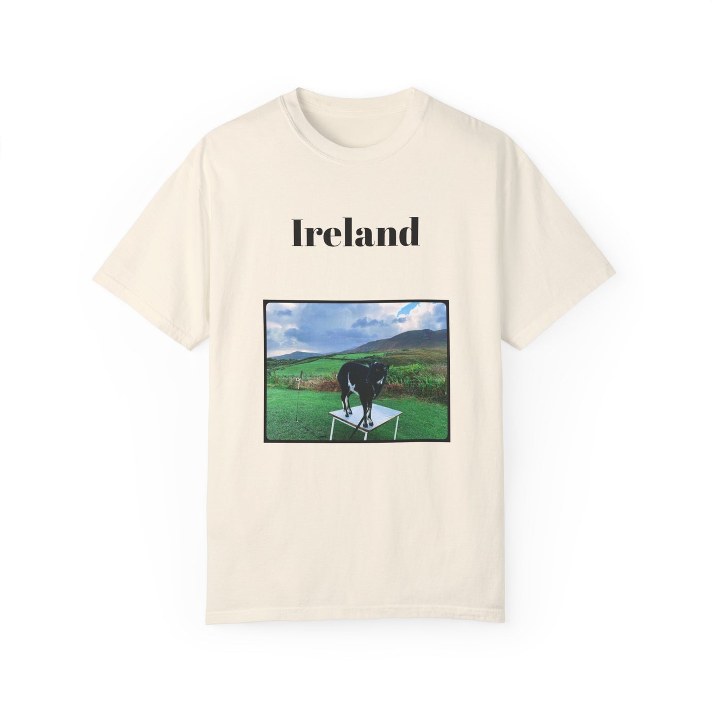 G.O.A.T Ireland County Kerry Travel Unisex Garment-Dyed T-shirt