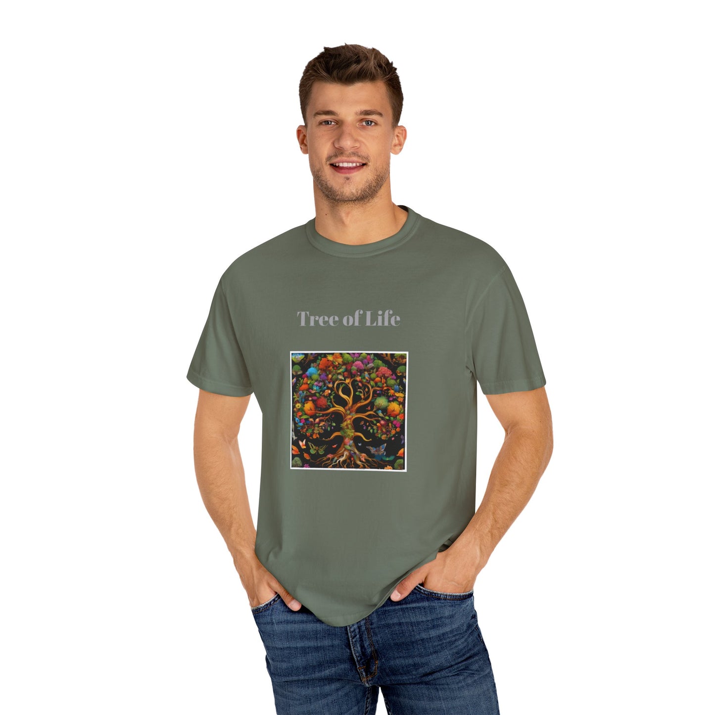 Tree of Life Unisex Garment-Dyed T-shirt