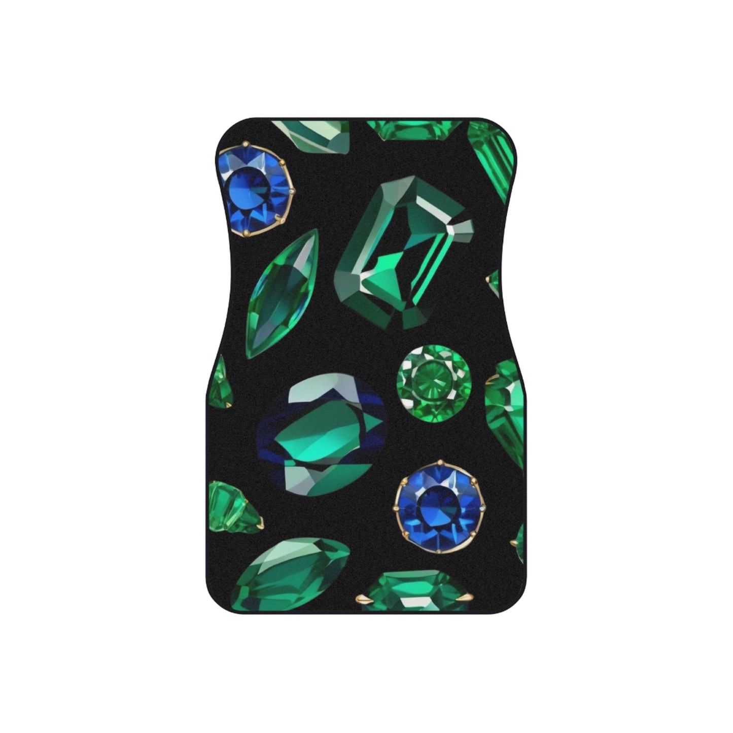 Emeralds and Sapphires Car Mats (Set of 4)