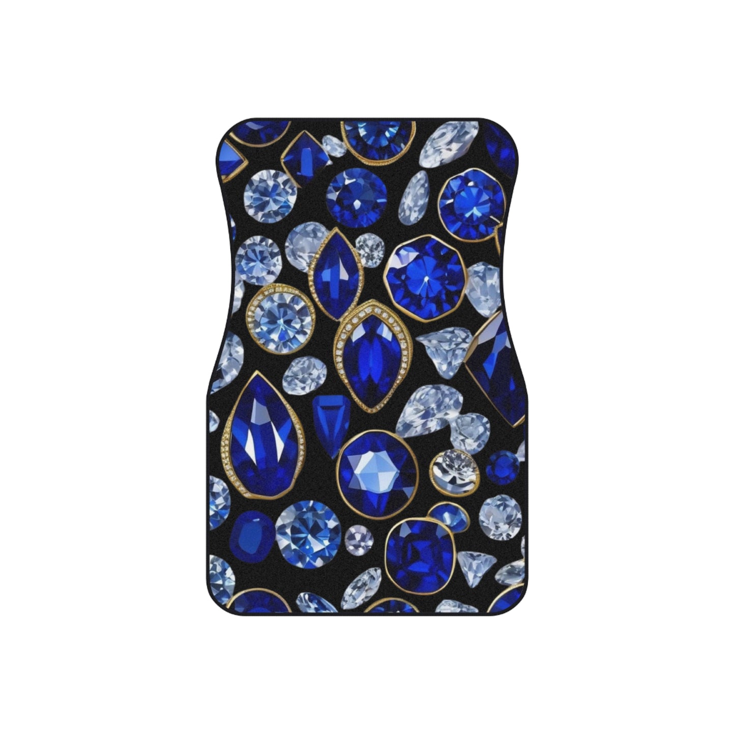 Diamonds and Sapphires Car Mats (Set of 4)