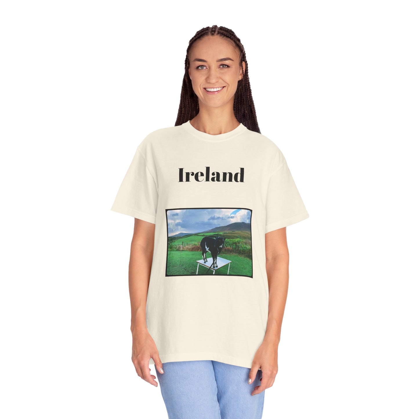 G.O.A.T Ireland County Kerry Travel Unisex Garment-Dyed T-shirt