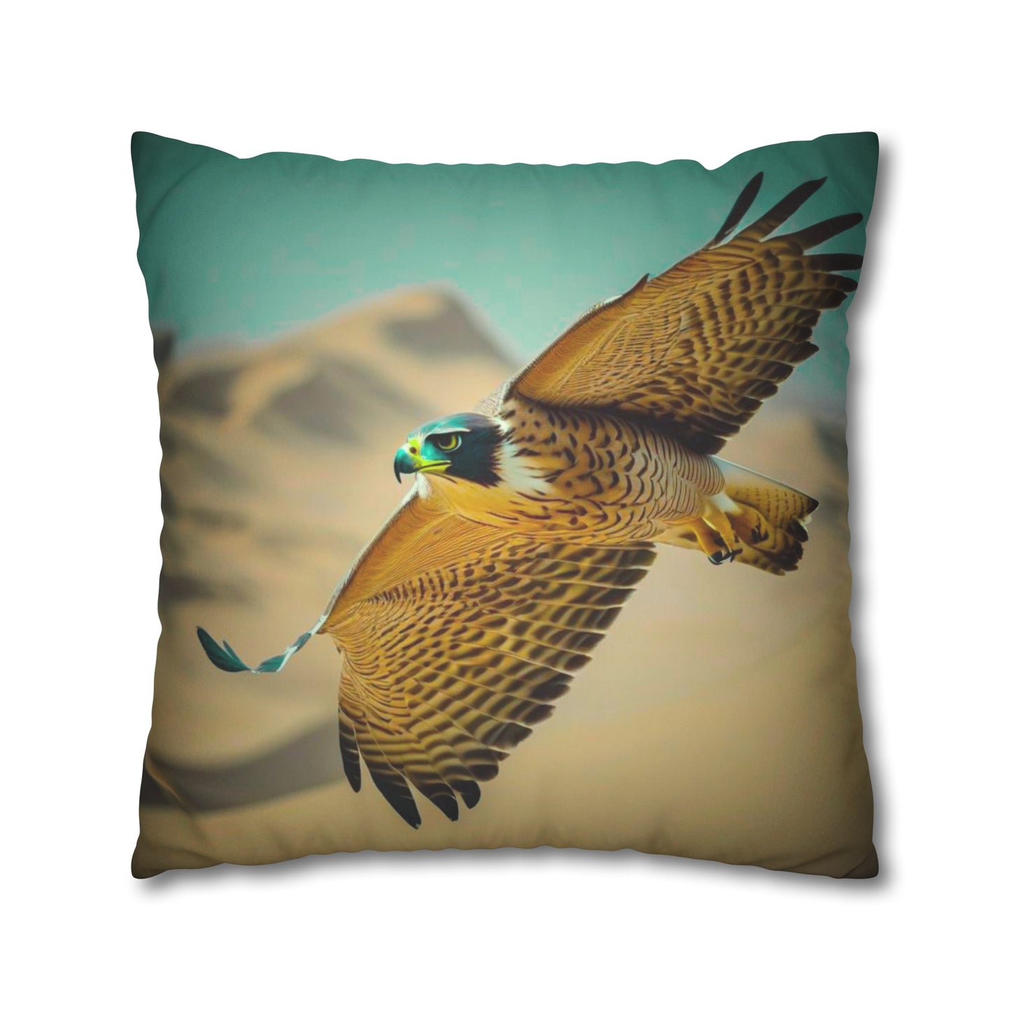 Falcon Faux Suede Square Pillowcase