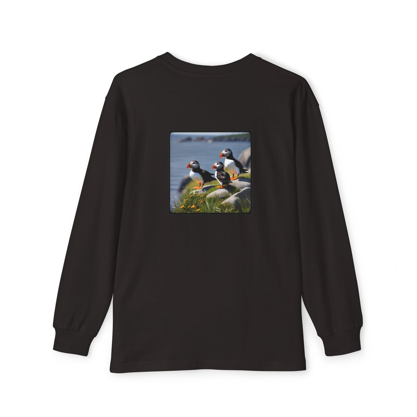 Puffin Sea Youth Long Sleeve Holiday Outfit Set