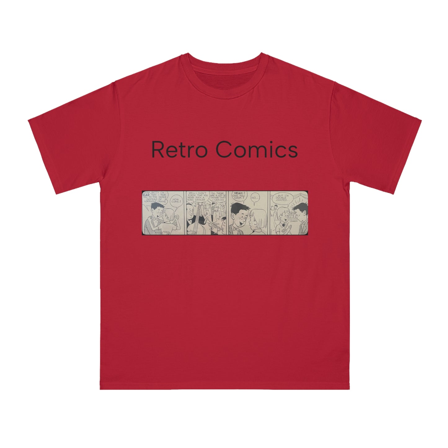 Retro Comics Organic Unisex Classic T-Shirt