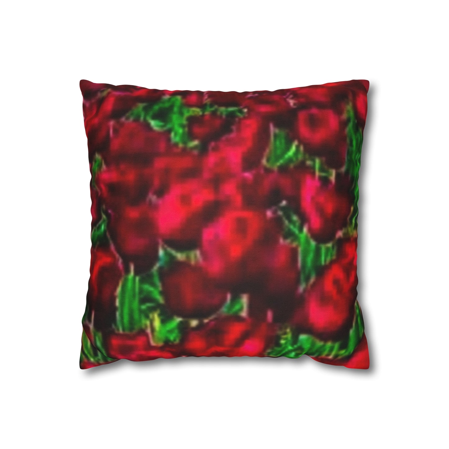 Spun Polyester Square Pillowcase