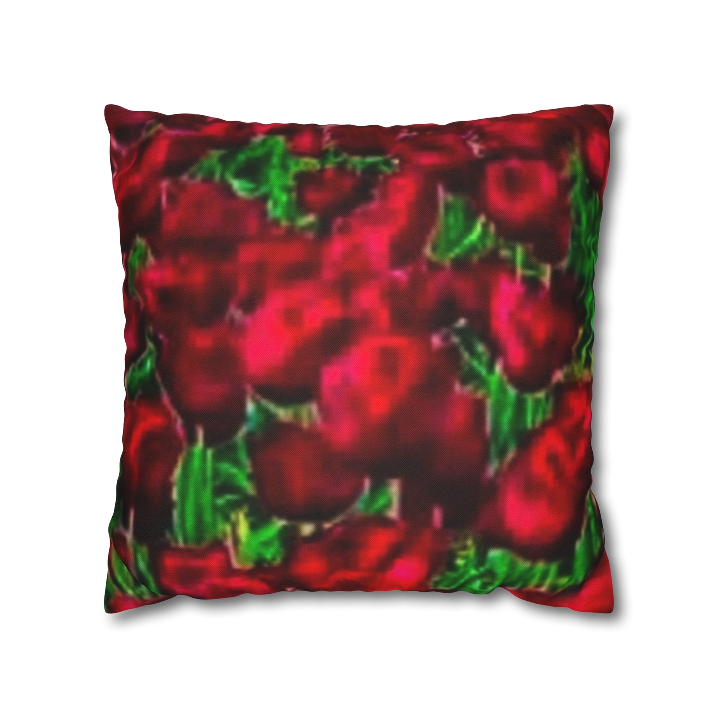 Spun Polyester Square Pillowcase