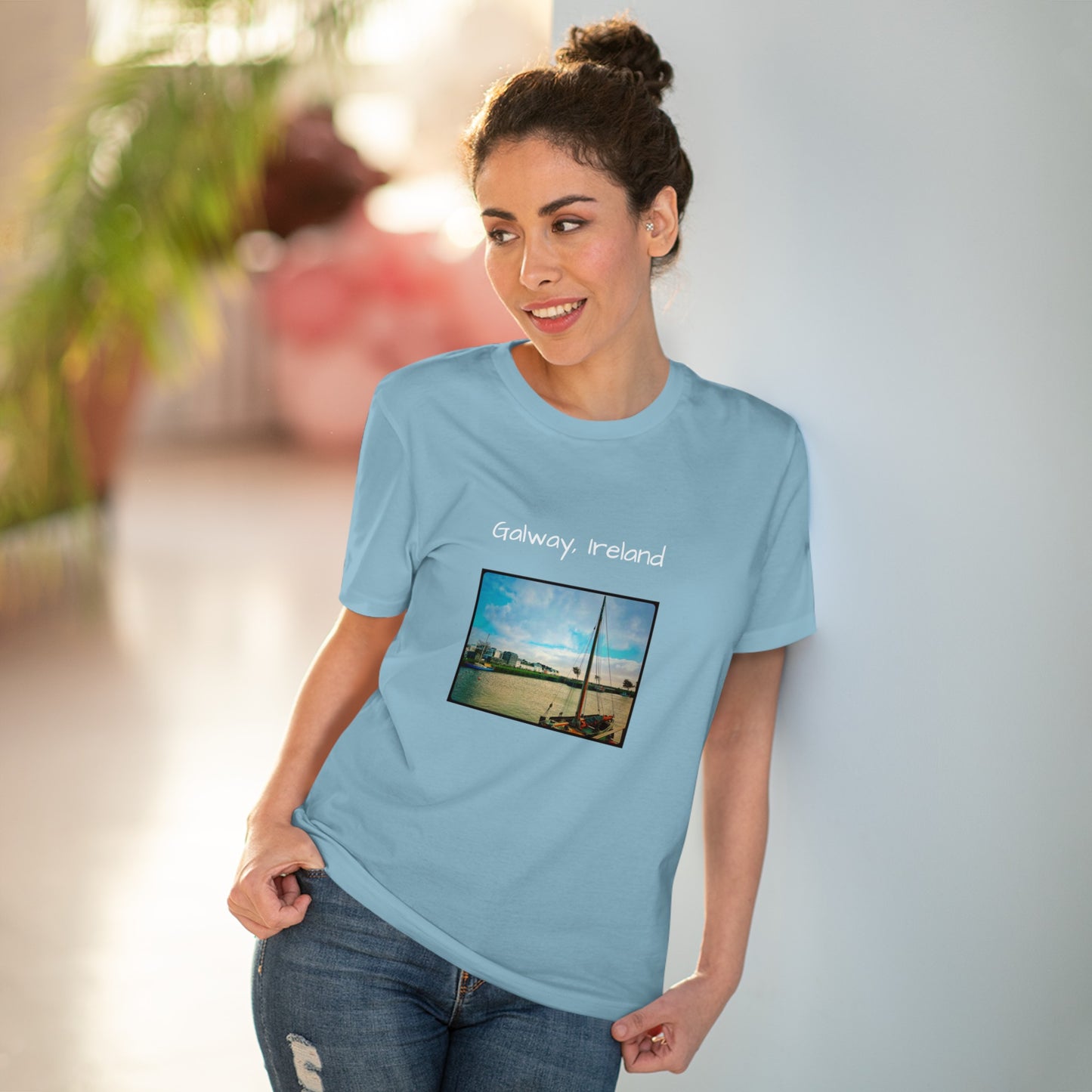 Galway, Ireland Travel Organic Creator T-shirt - Unisex